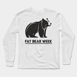 Monochrome Bear Long Sleeve T-Shirt